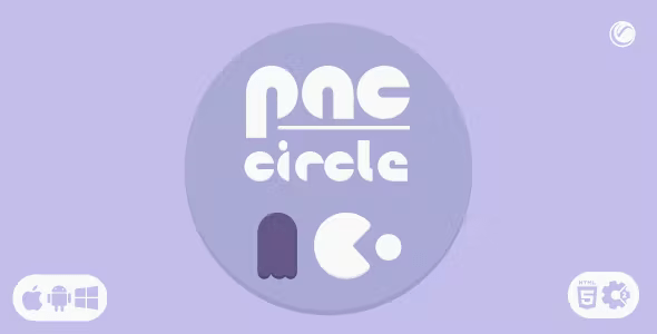 Pac Circle - HTML5 Construct Game