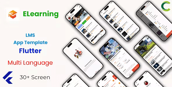 Flutter LMS App Template - Course App Template Flutter - Udemy Clone Flutter