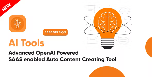 AI Tools - Advanced Automatic Content Creating and Image Generating Tool - SAAS - PHP