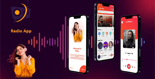 DTRadio - Online Radio, Podcasts & Live Events Flutter App (iOS - Android) with admin panel