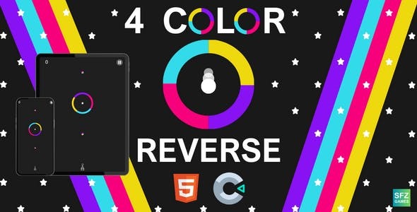 4 Color Reverse - HTML5 - Construct3