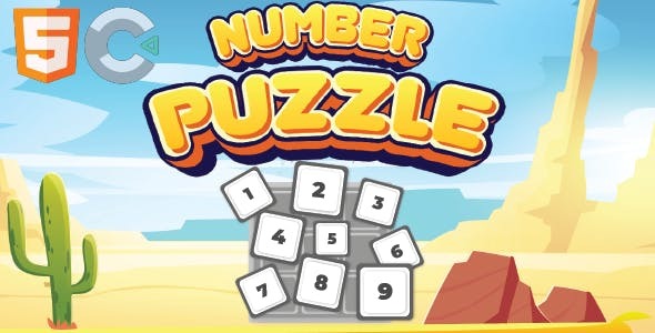 Number Puzzle-Construct3 - HTML