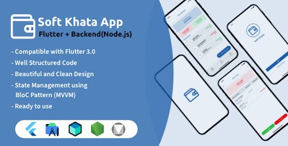 Soft Khata - Credit Ledger Account with APIS (Flutter + Backend)