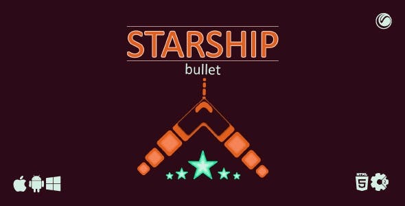 Starship Bullet | HTML5 Construct Game
