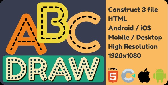 Draw Alphabets - HTML5 Game