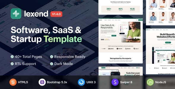 Lexend - Software, SaaS & Startup HTML5 Template