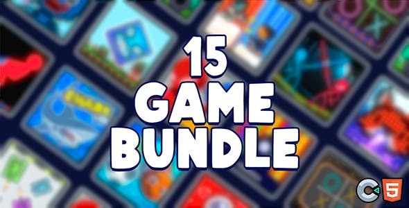15 HTML5 GAMES BUNDLE (Construct 3 - HTML5)