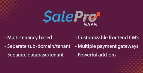SalePro SAAS - POS, inventory SAAS PHP script