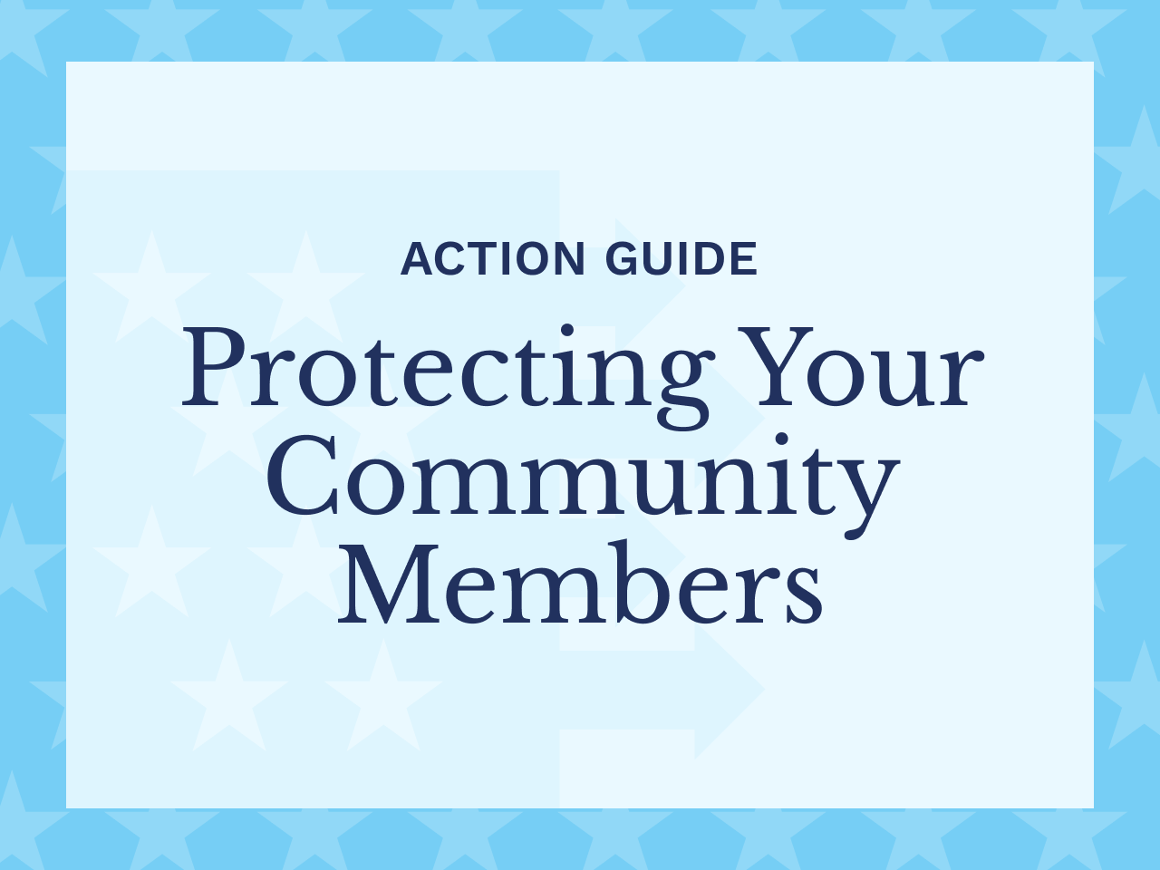 Act Now, Prepare Now: Protecting Your Neighbors and Community Members