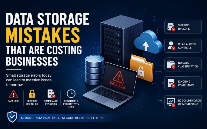 Data Storage Mistakes That Are Costing Businesses