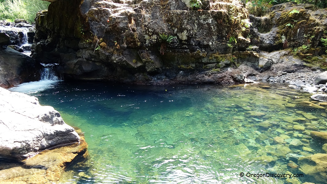Rock Creek Swimming Hole Santiam State Forest Oregon Discovery 