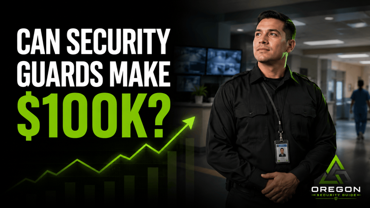Can Security Guards Make $100k?