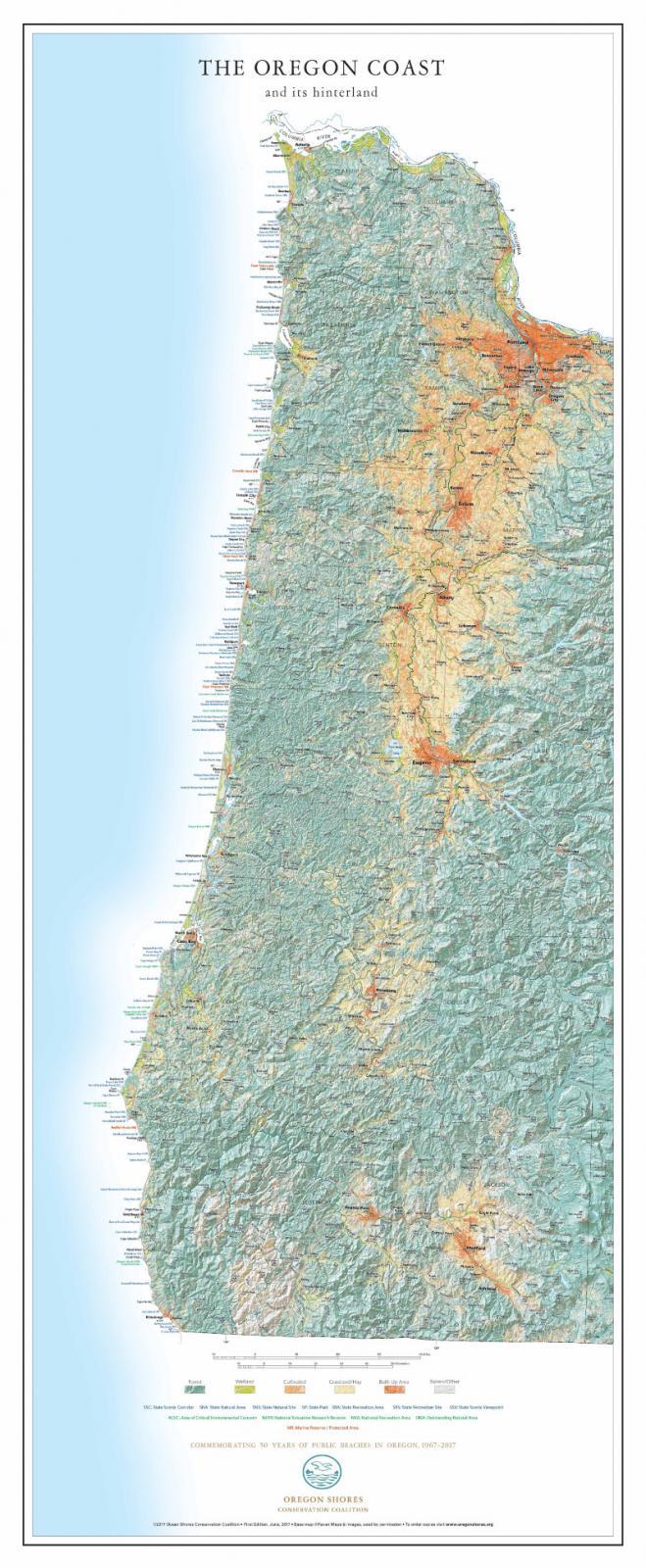 Map Oregon Shores Coalition 1 