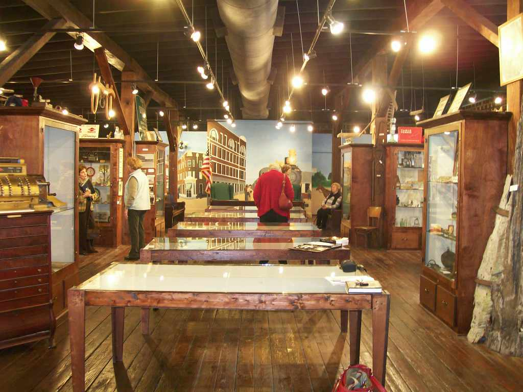 Heritage Station Museum in Pendleton, housed in a historic rail depot building