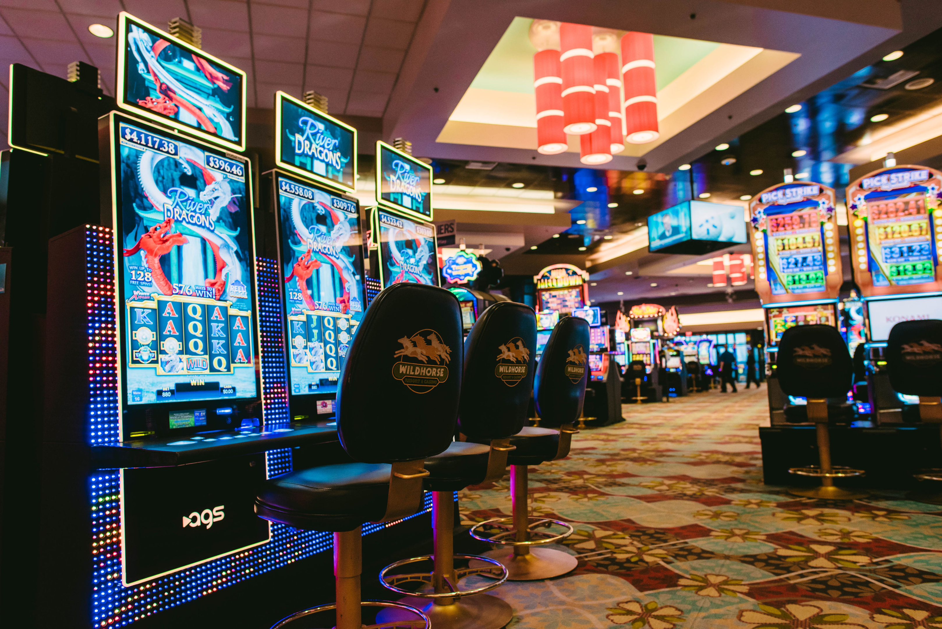 Exterior of Wildhorse Resort and Casino on the Umatilla Reservation near Pendleton