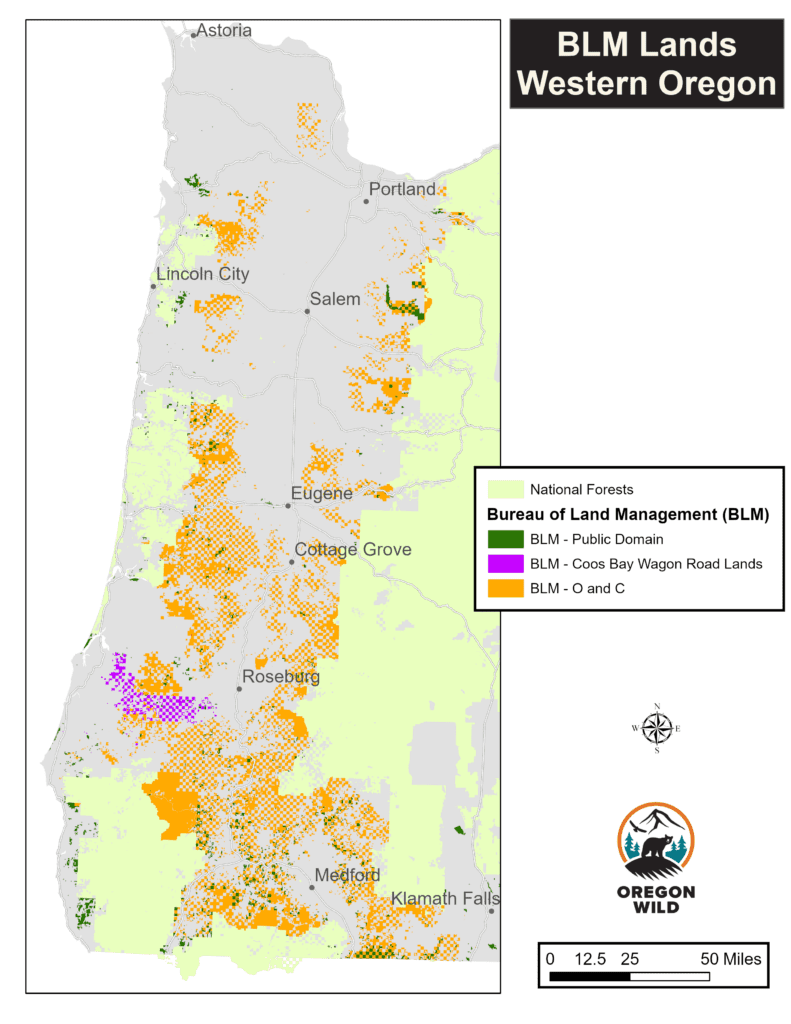 Trump Admin Announces Old Growth Plan For Western Oregon BLM Map W OR 791x1024 