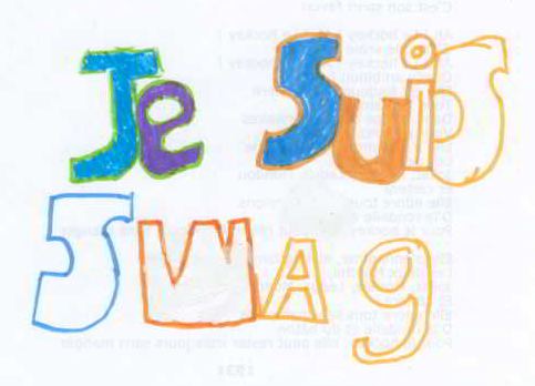 «Je suis swag», dessin