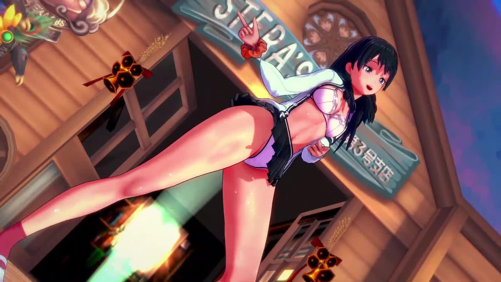 グリッドマンの六花ちゃんでパンチラダンス|俺の3Dエロ動画