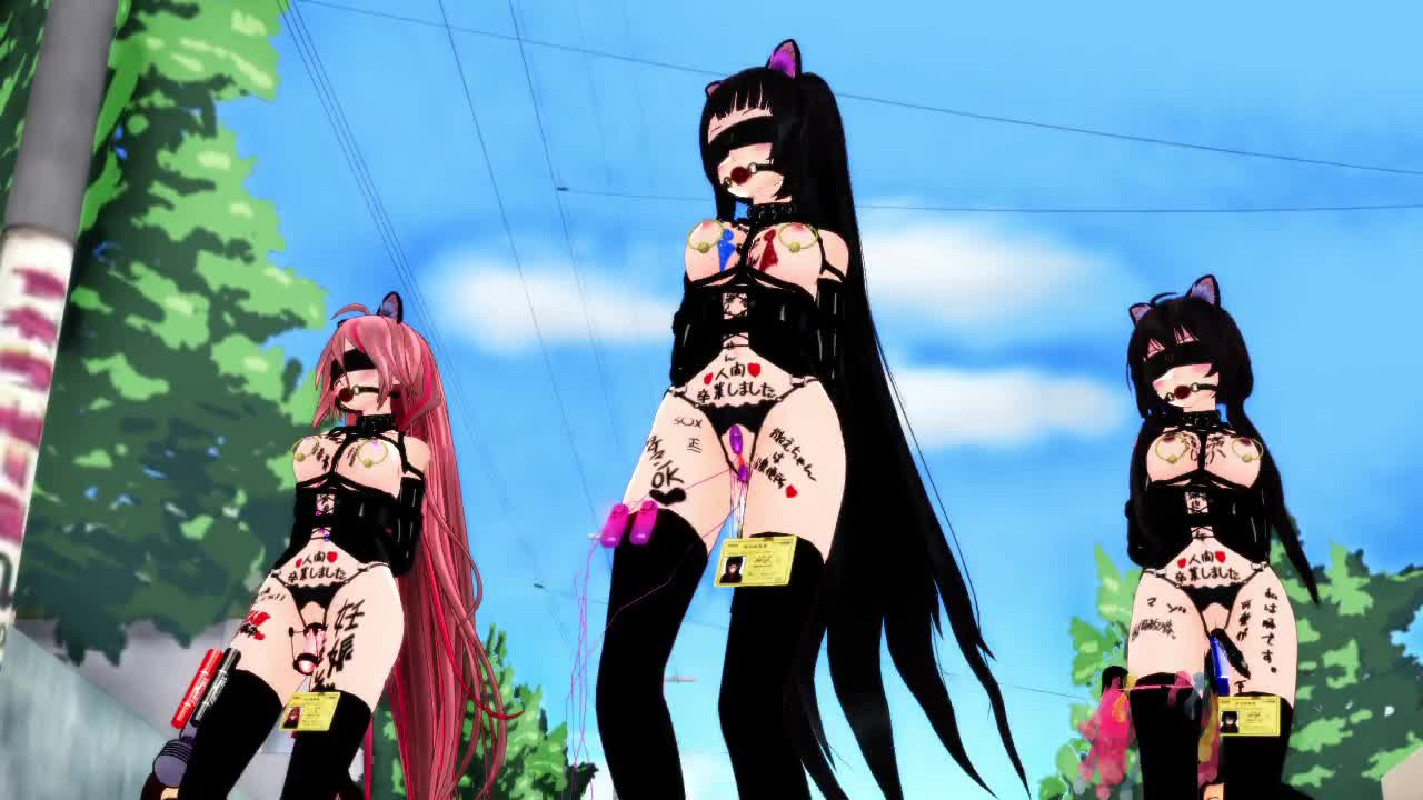 変態おねえちゃんで調教PINK CAT ※落書き注意|俺の3Dエロ動画