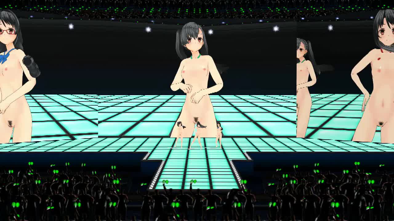 虎視眈々」全裸ライブ的なヤツ｜俺の3Dエロ動画