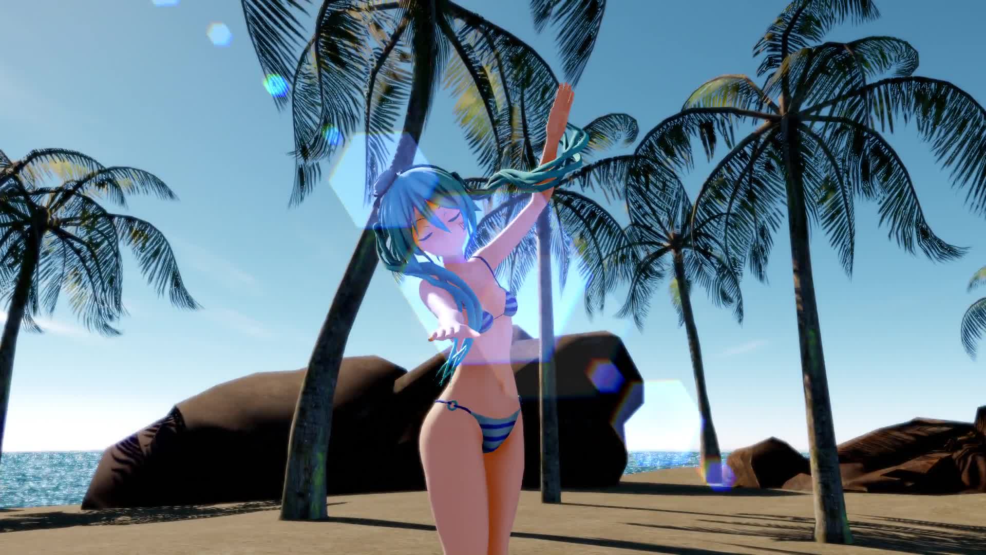 DEEP BLUE TOWNへおいでよ つみ式改 sailor miku｜俺の3Dエロ動画