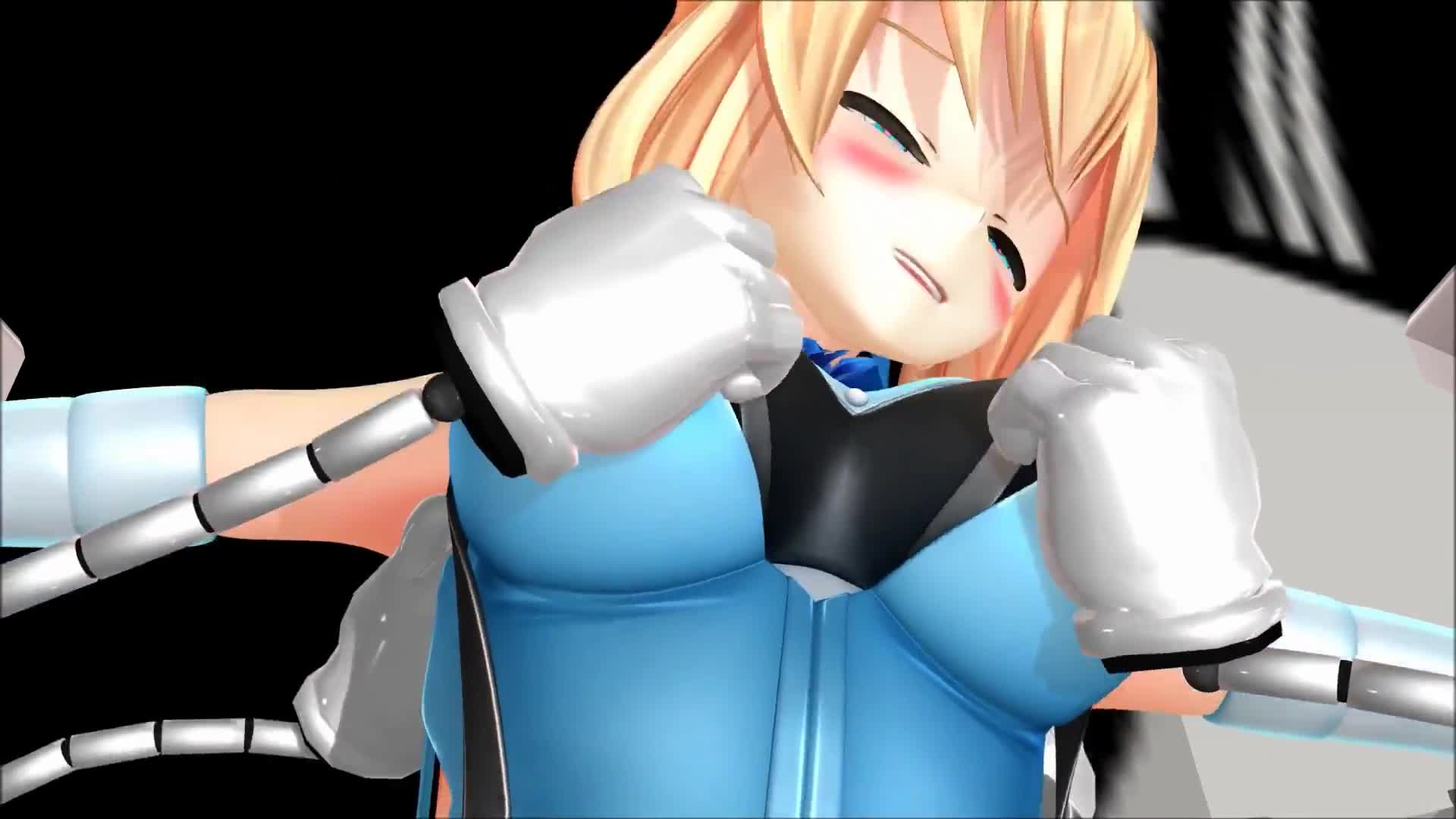 ミライアカリ【くすぐり tickle】 【MMD】｜俺の3Dエロ動画