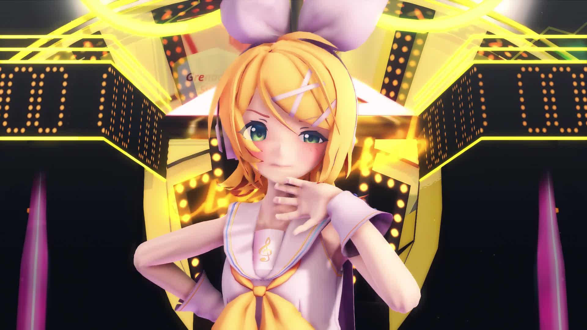 鏡音リン エロMMD】Sour式リンちゃんでロキ(Low angle)|俺の3Dエロ動画