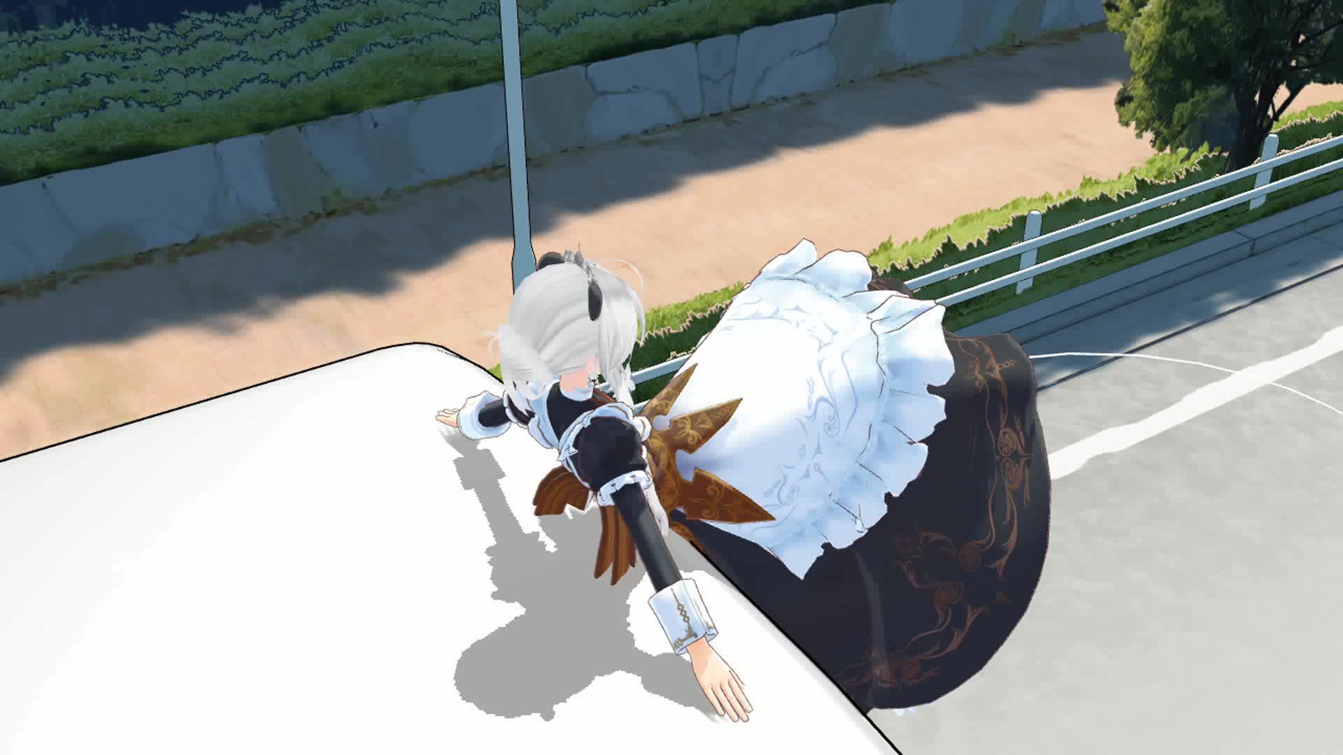 MMD R-18( illustrious ) 露出野外放尿 ２｜俺の3Dエロ動画