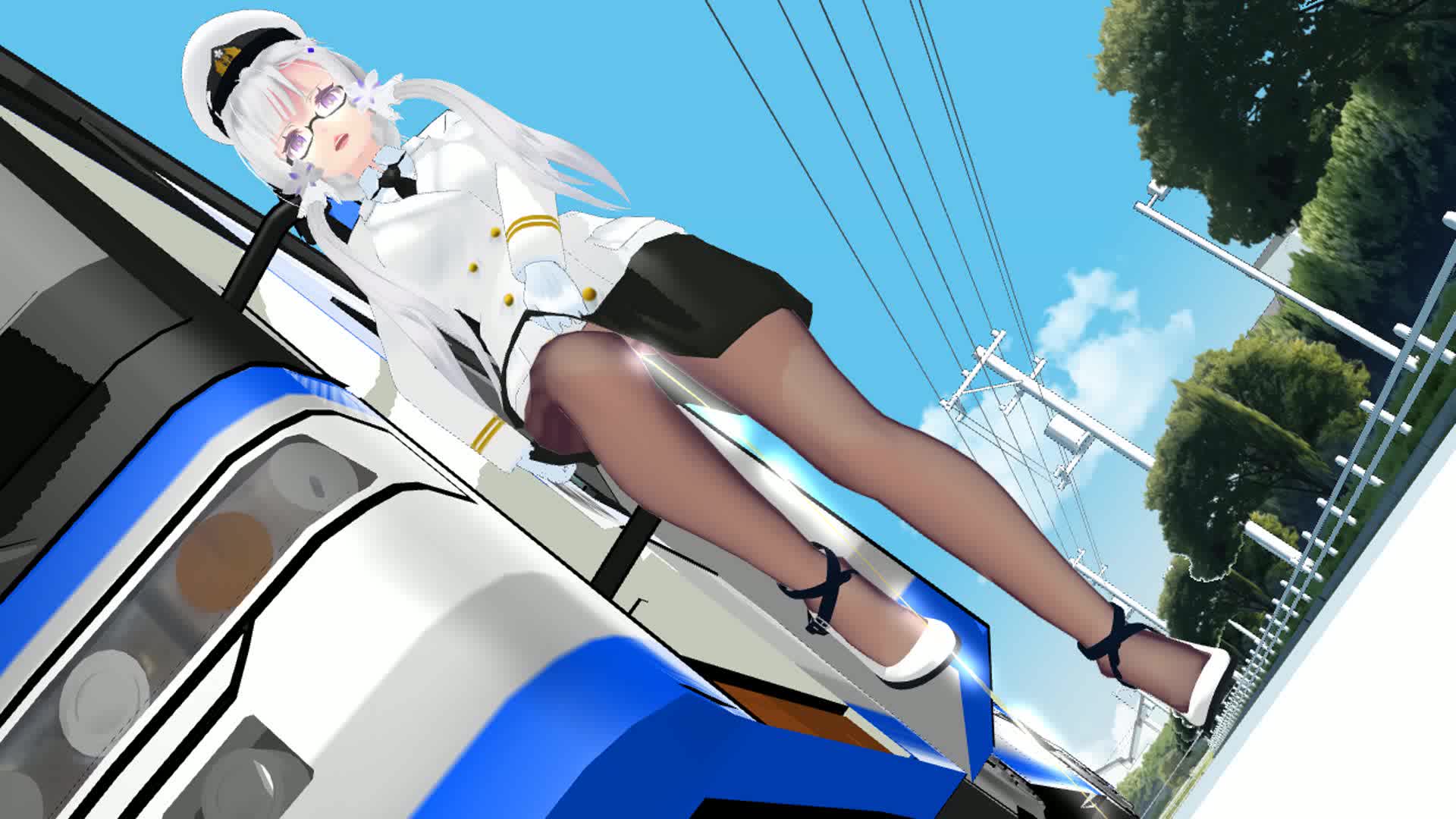 MMD R-18( illustrious ) 出庫前点検及び放尿|俺の3Dエロ動画