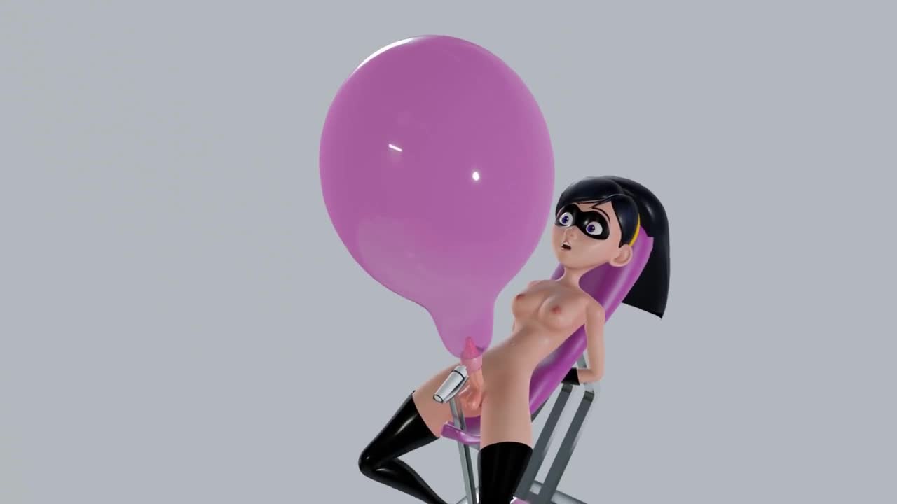 VIOLET BALLOON INFLATION IN HER COCK｜俺の3Dエロ動画