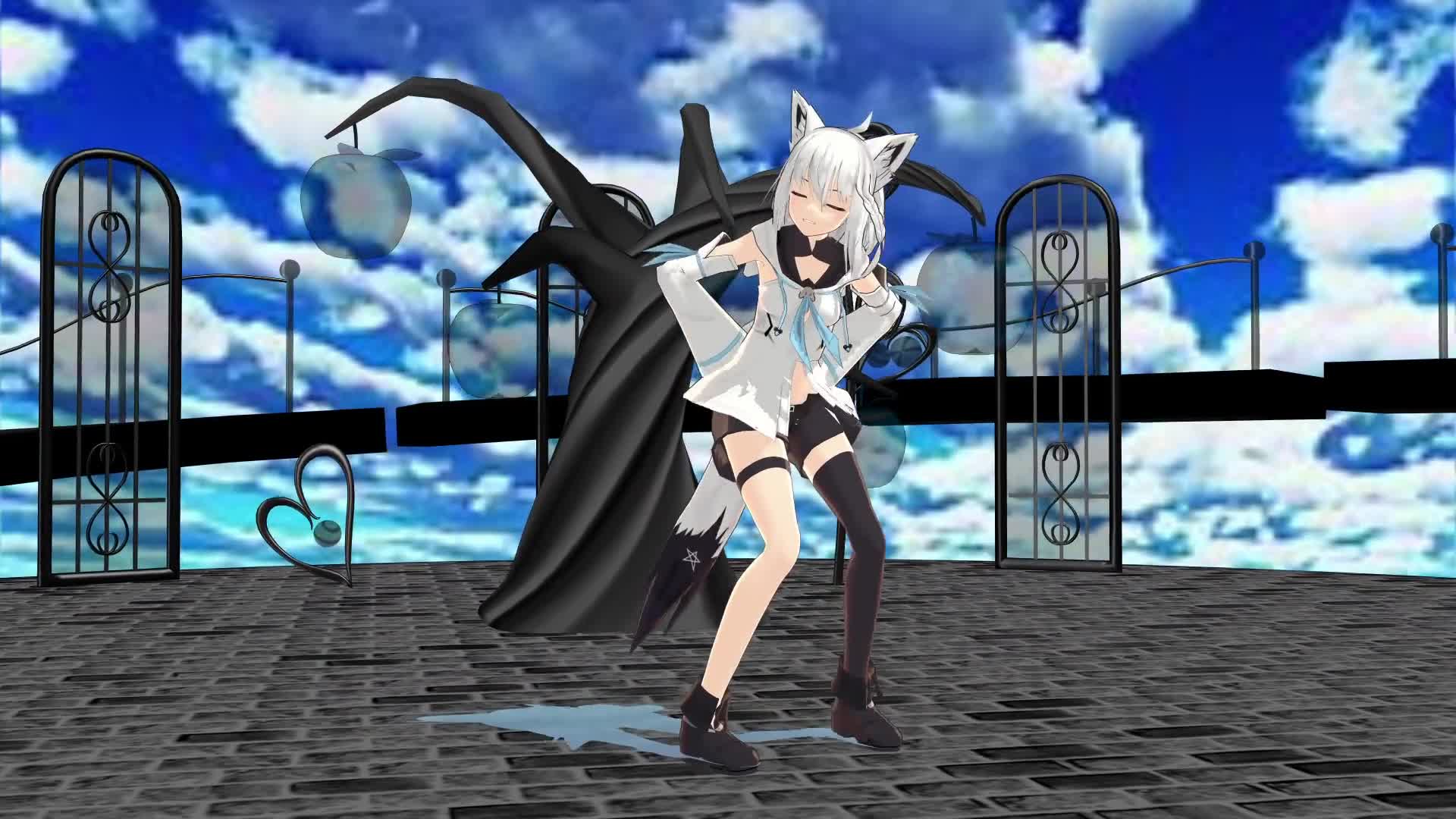 フブキでパンツ脱げるもん！｜俺の3Dエロ動画 