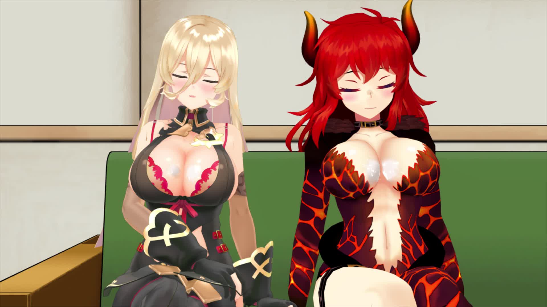 MMDにじさんじ] ボディペイントできるやつ｜俺の3Dエロ動画