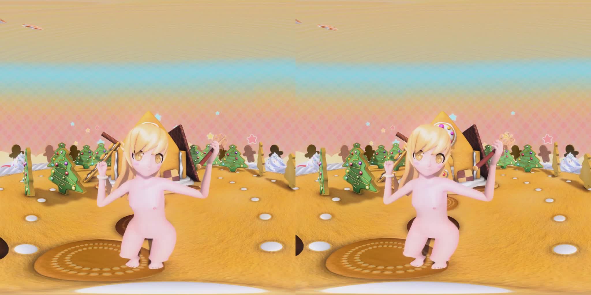 PDAFTVR180 test] Sweet Magic [忍野忍 Oshino Shinobu]｜俺の3Dエロ動画