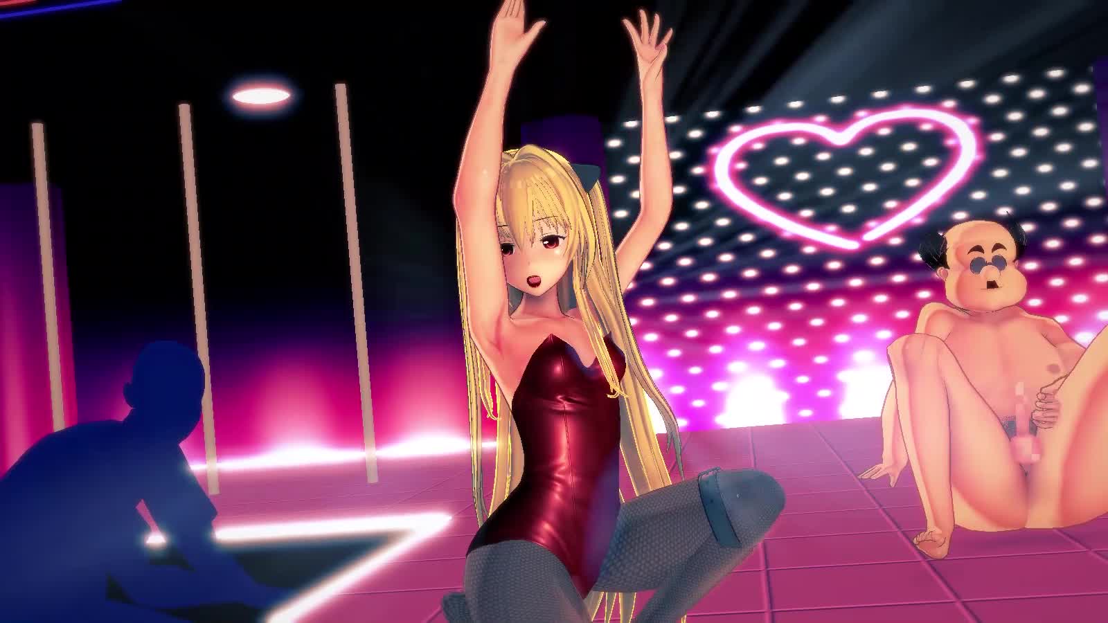 金色のヤミちゃん、エッチなバニーでSEXYダンス☆｜俺の3Dエロ動画