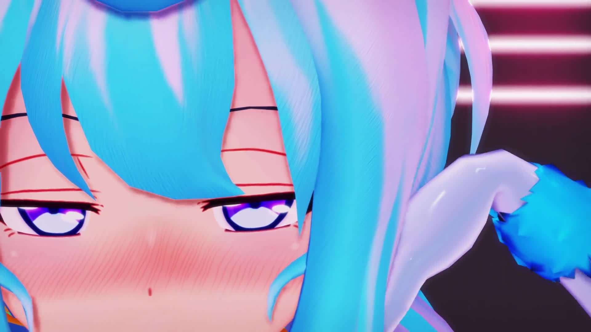 TRAP 男の娘]きゃっと3号くんのシニカルナイトプラン｜俺の3Dエロ動画