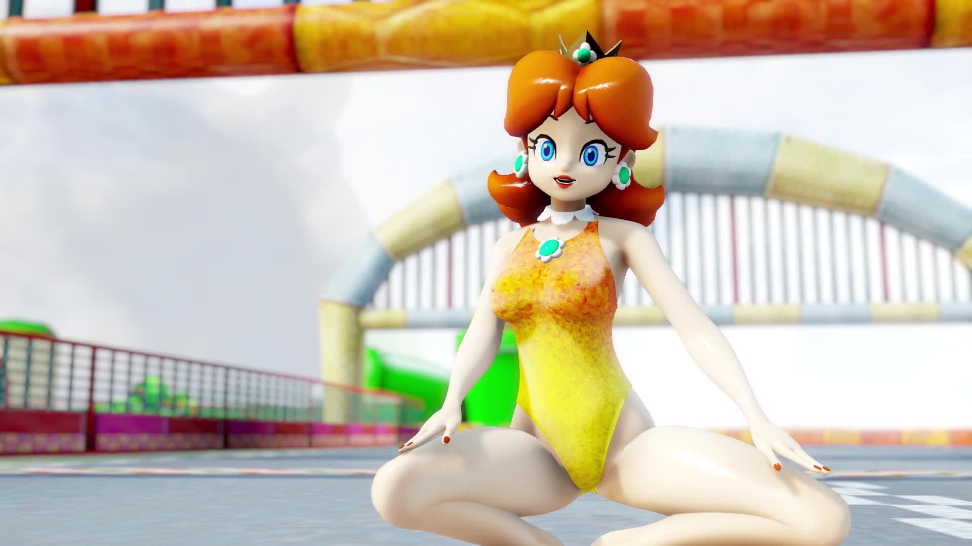 Daisy - Expectation (Super Mario R18 MMD)|俺の3Dエロ動画