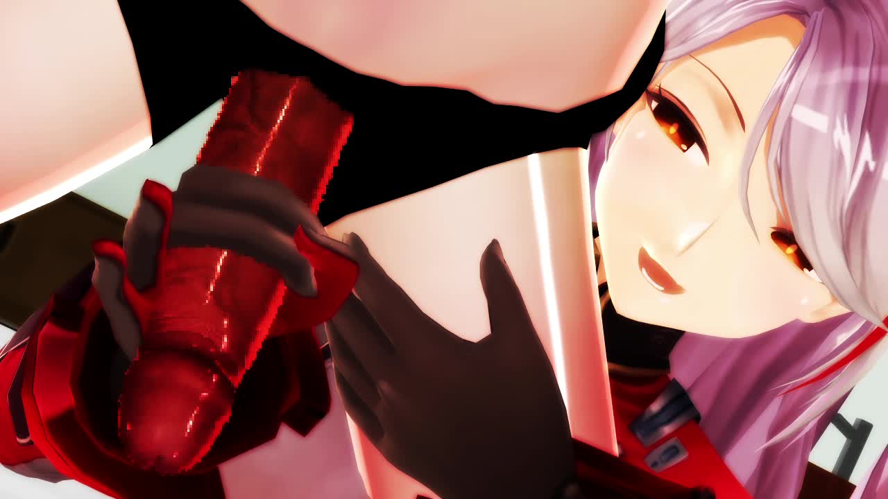 MMDアズレン】プリンツ・オイゲンの高速シコシコ演習|俺の3Dエロ動画