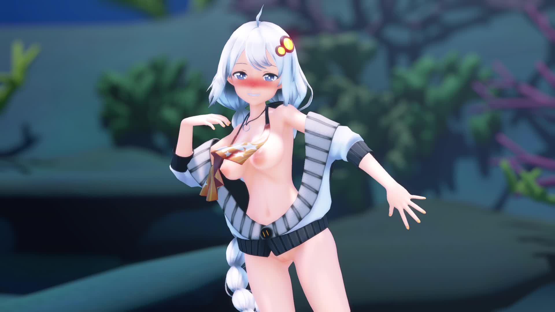 紲星あかりちゃんでポロリしながらダンス｜俺の3Dエロ動画