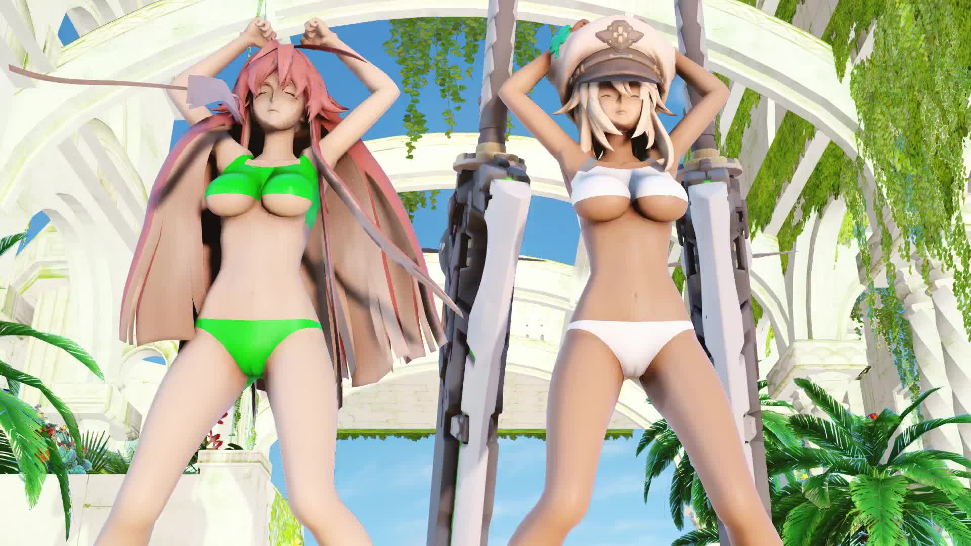 MMD ダンス セックス / ギルティギア ストライヴ ラムレザル＝ヴァレンタイン ｜俺の3Dエロ動画