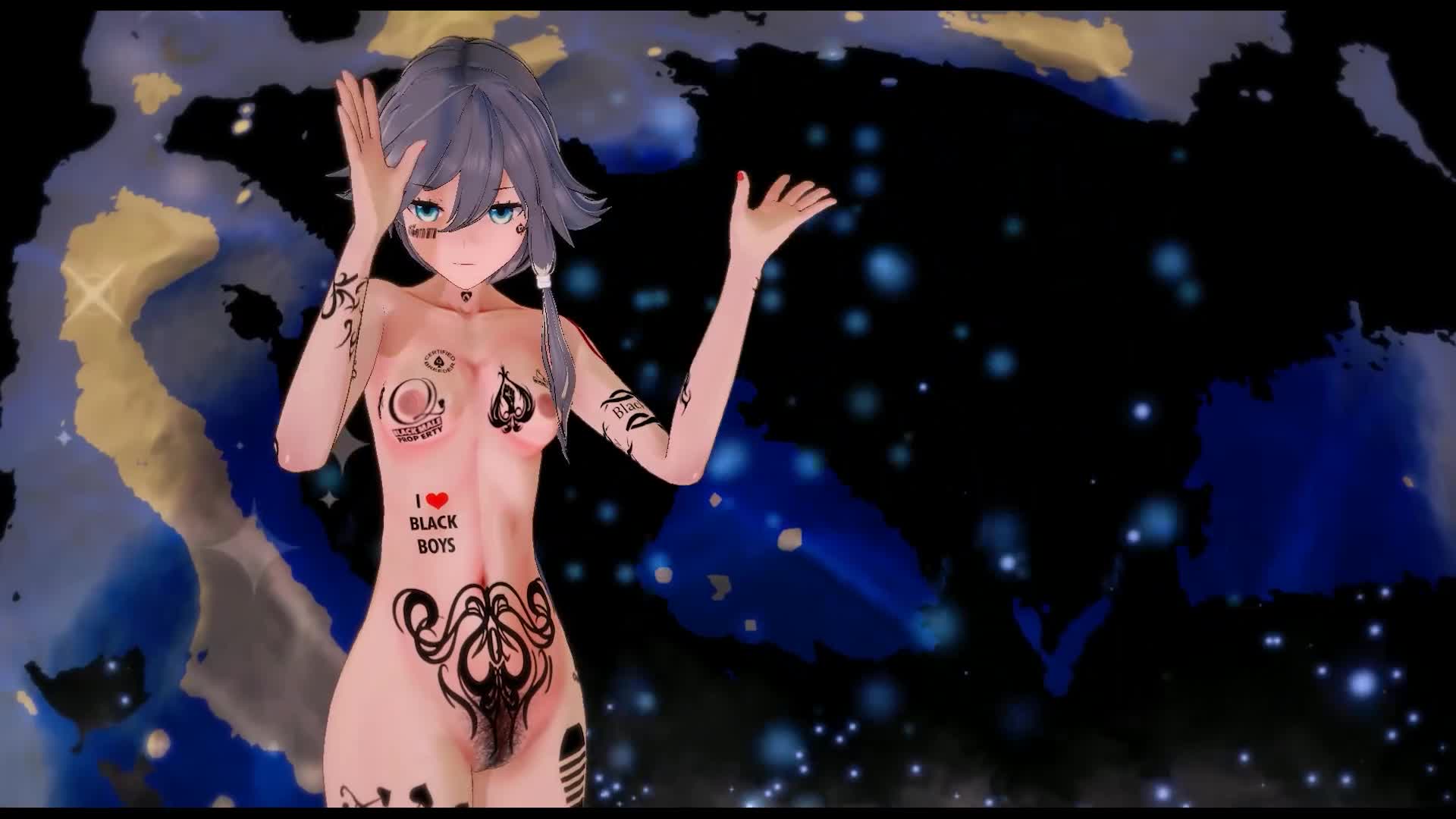 Alcohol-Free （qos tattoo warning）｜俺の3Dエロ動画