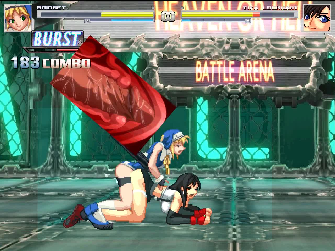MUGEN】ブリジット vs ティファ|俺の3Dエロ動画