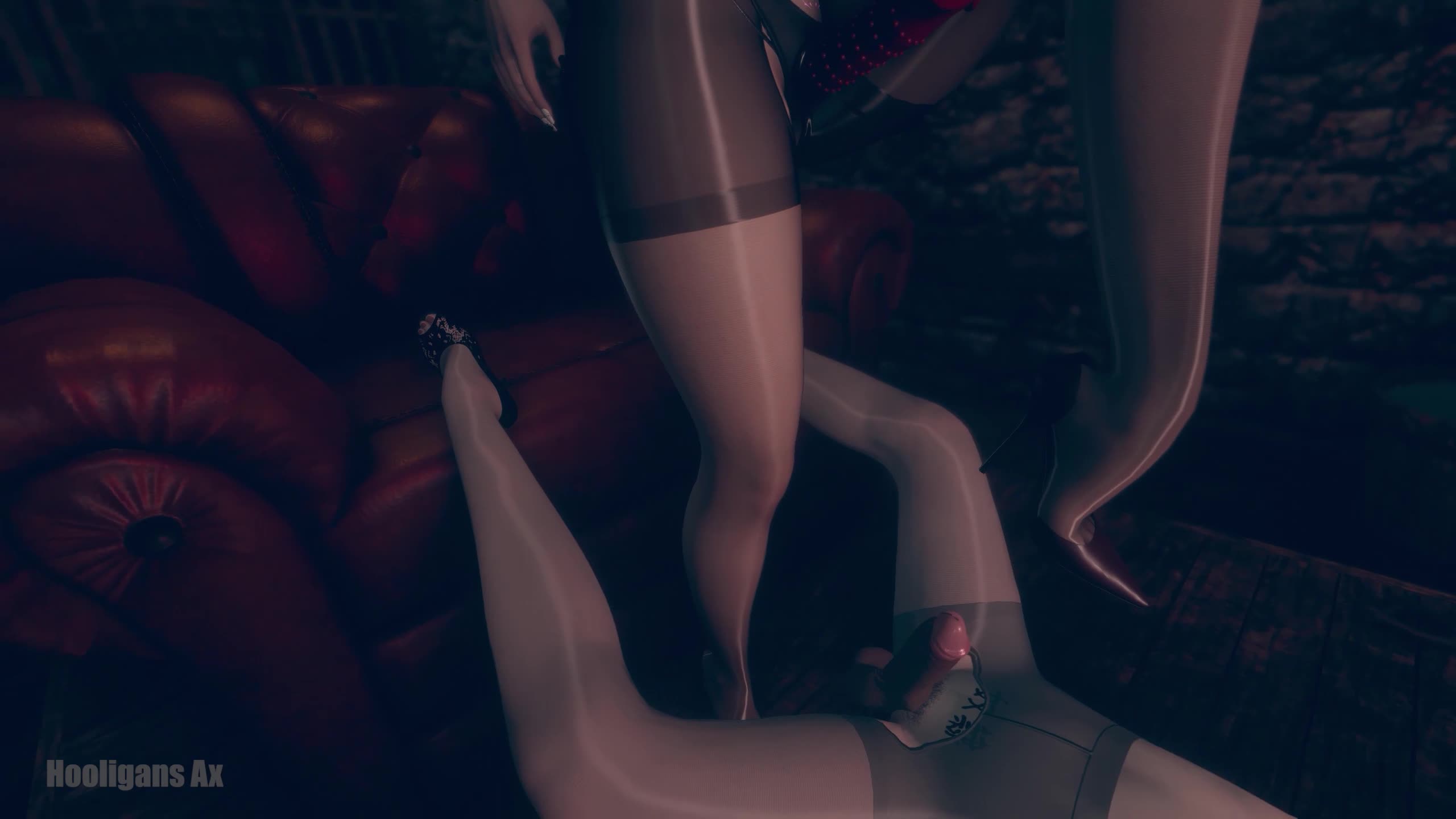 尿道插入♥] I Like That 芽衣子大人的高跟骚脚拷问 ｜俺の3Dエロ動画