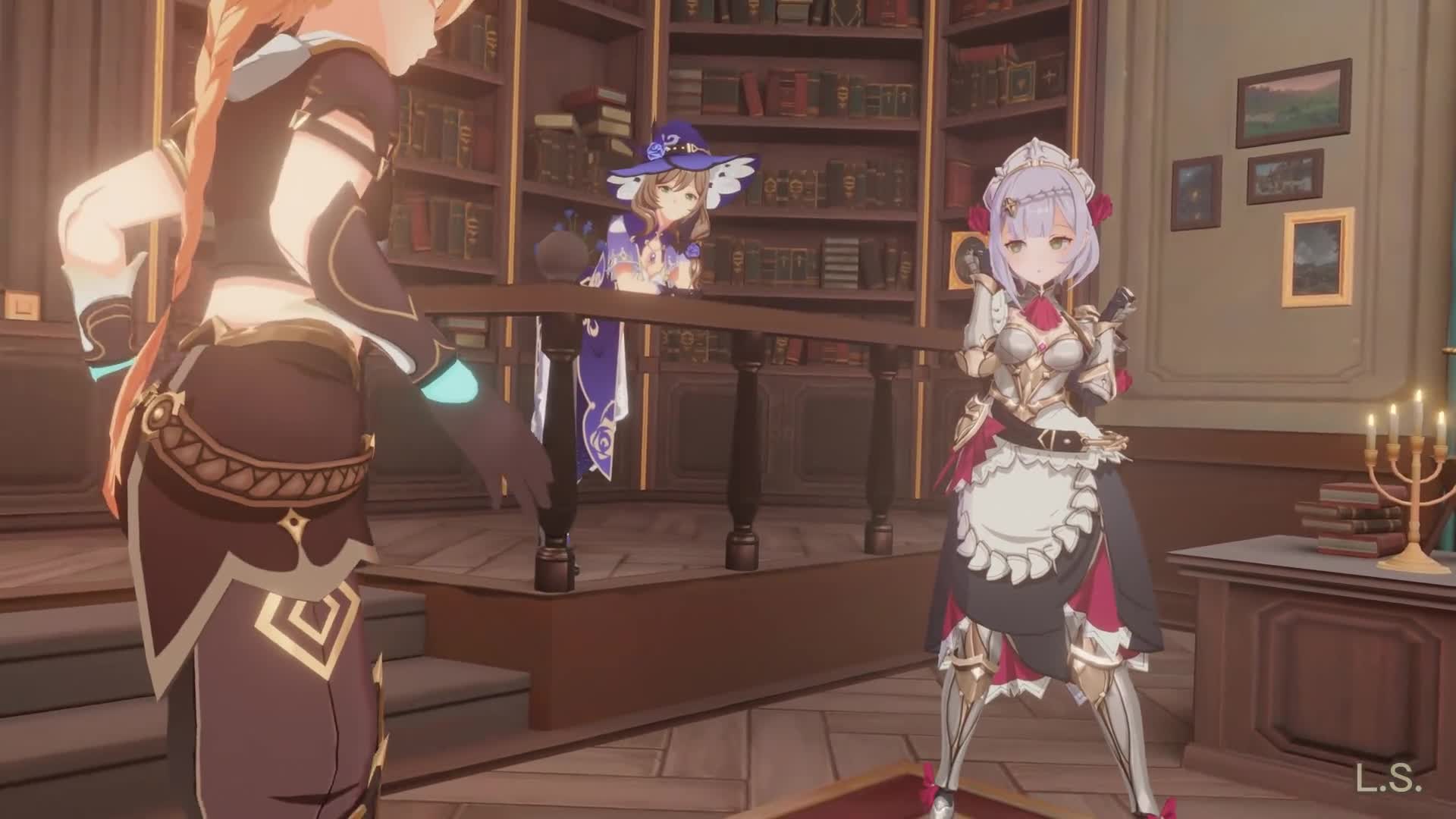 VS Noelle | mmdHentai