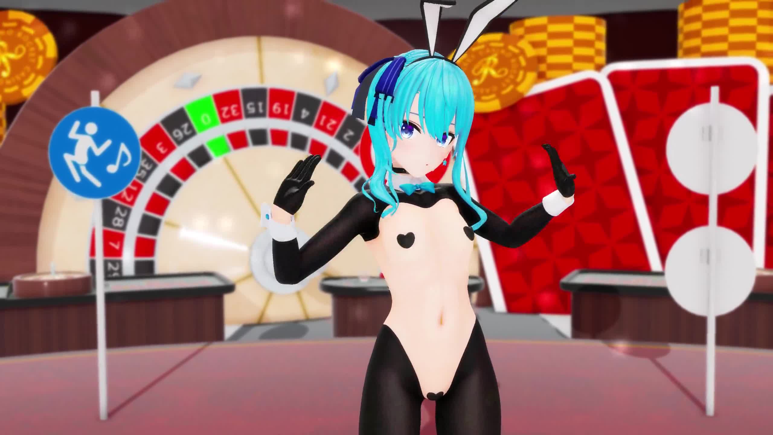 ♯129(C) バニー 星街す〇せい エロ標識ダンス|俺の3Dエロ動画