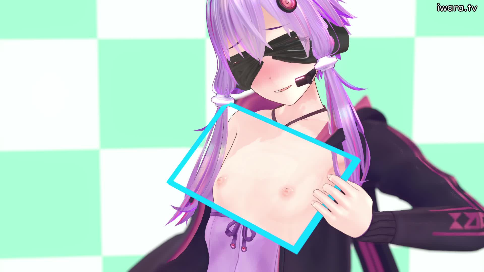 紳 士 枠)隠 し な が ら 踊 る ゆ か り さ ん(結 月 ゆ か り)｜ 俺 の 3D エ ロ 動 画 