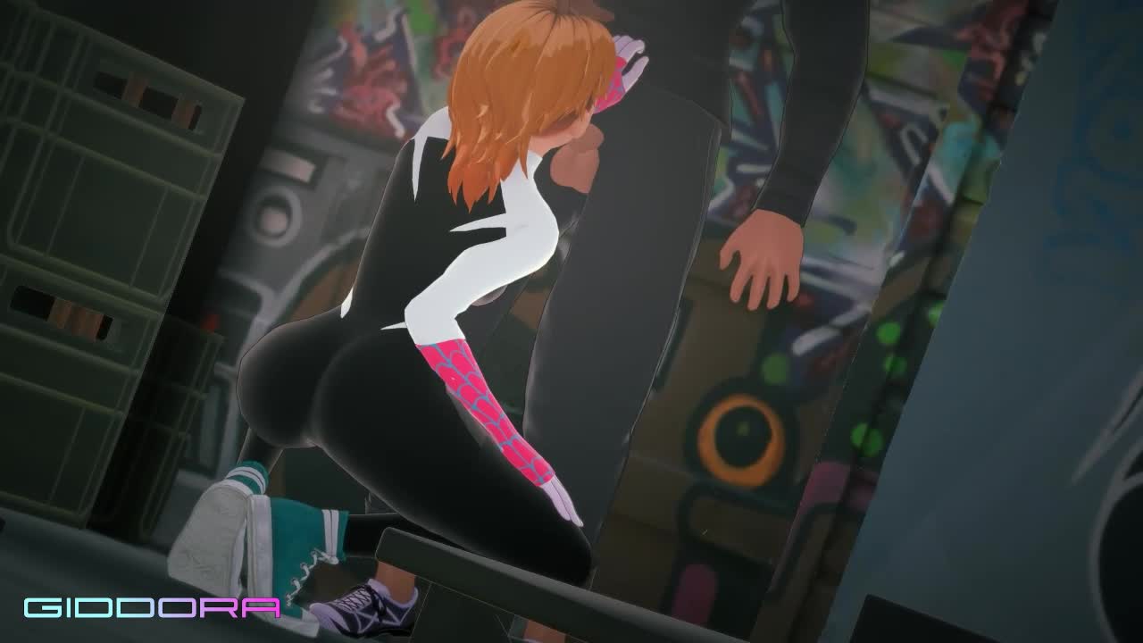 Spider Gwen｜俺の3Dエロ動画