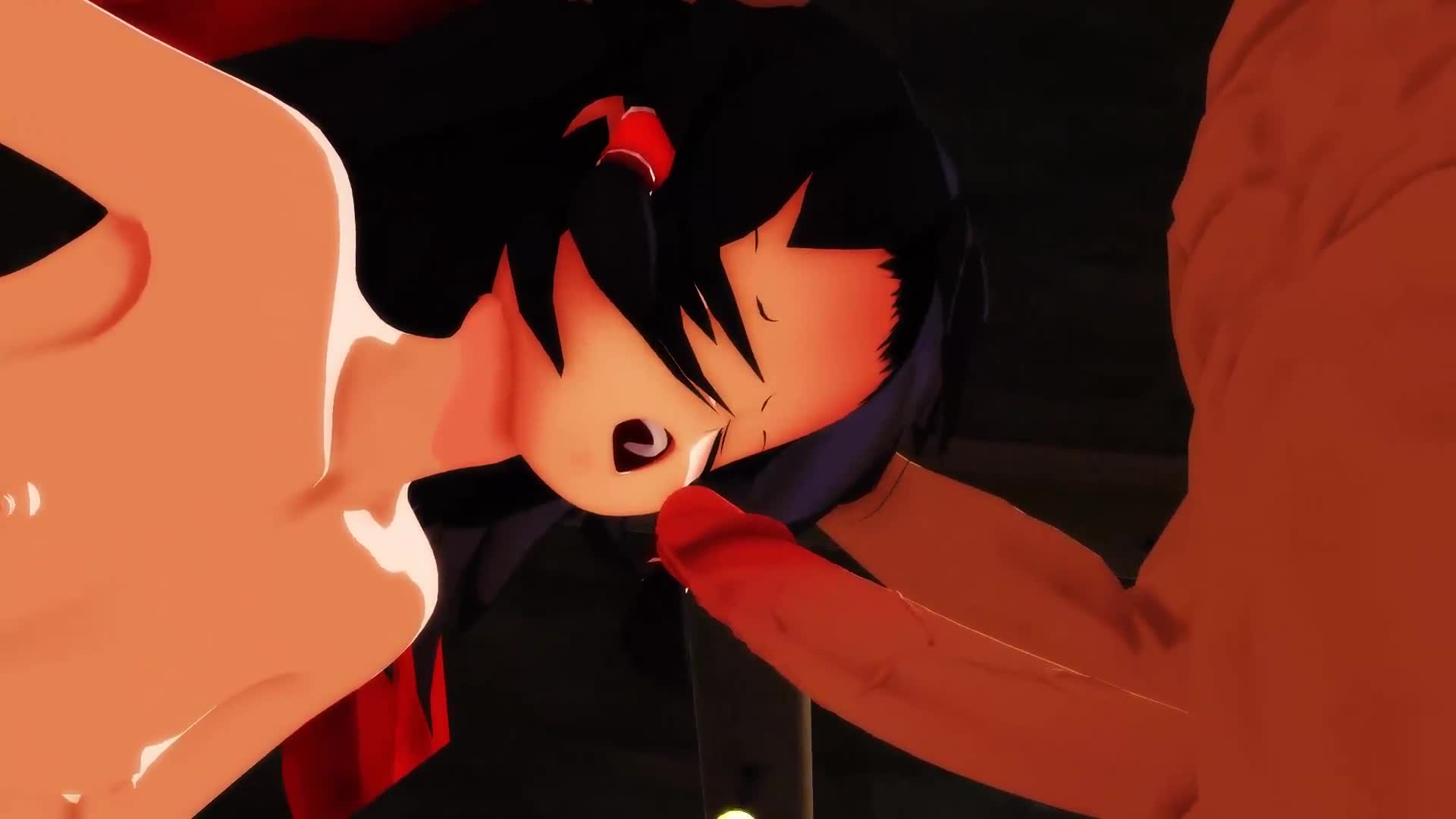 霊夢・手錠で拘束レイププレイ お金の為に渋々つき合う｜俺の3Dエロ動画