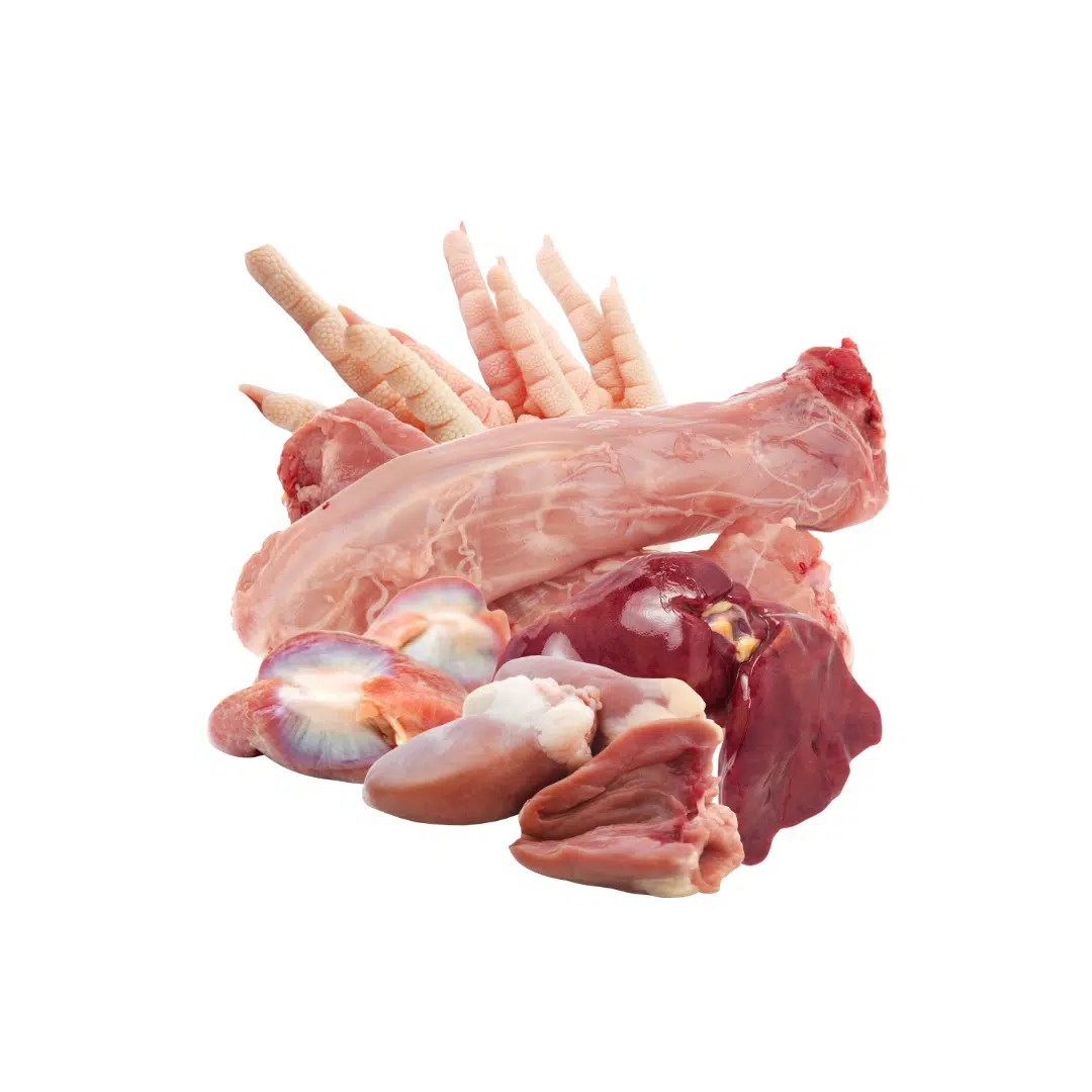 Menudos de pollo organico
