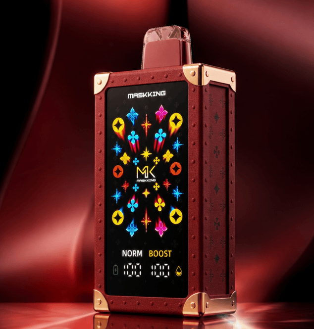 Maskking MALUX Wholesale: Distribute the World’s First Luxury Leather 50K Disposable Vape
