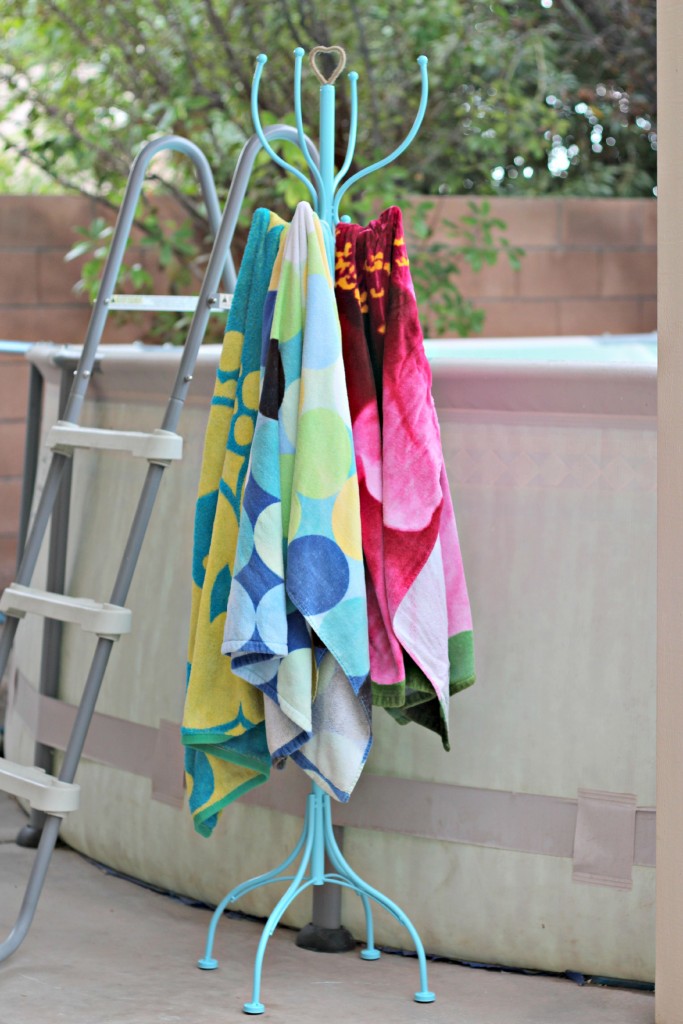 Explore mudroom storage bench ideas at hgtv for pictures and ideas on using this room staple for storage and convenience. Pool Towel Rack - Organize and Decorate Everything